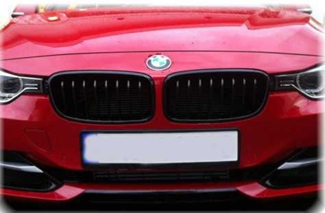 bmw f30 f31 prednja maska crna